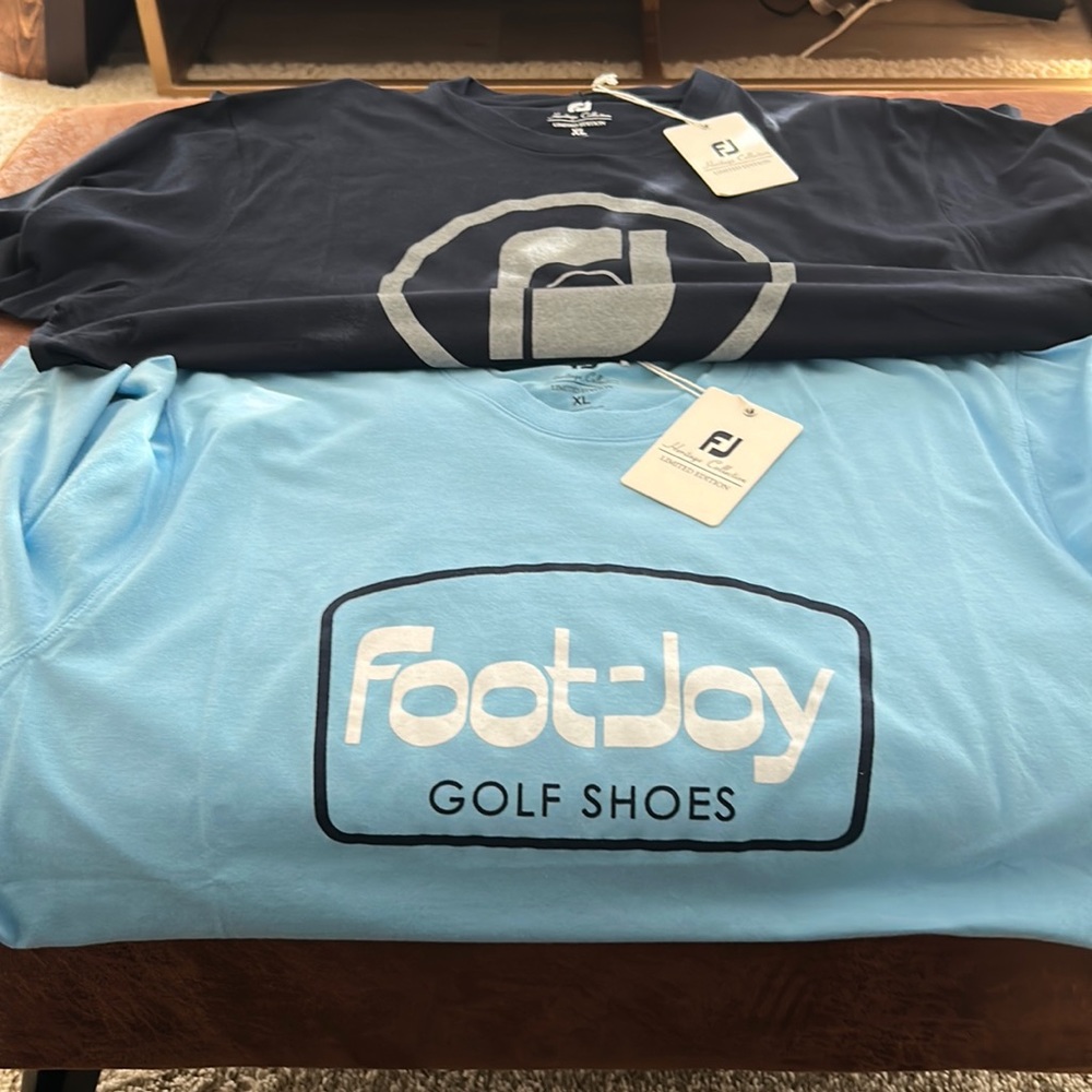 2 foot joy heritage collection t shirts NWT xl